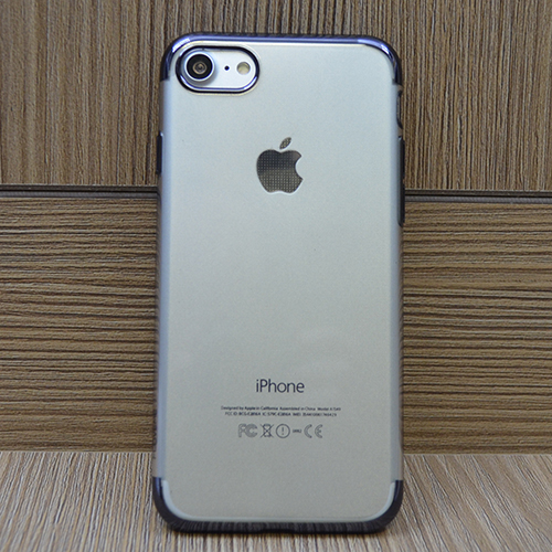 Силиконовый чехол Floveme Luxury Черный для iPhone 8